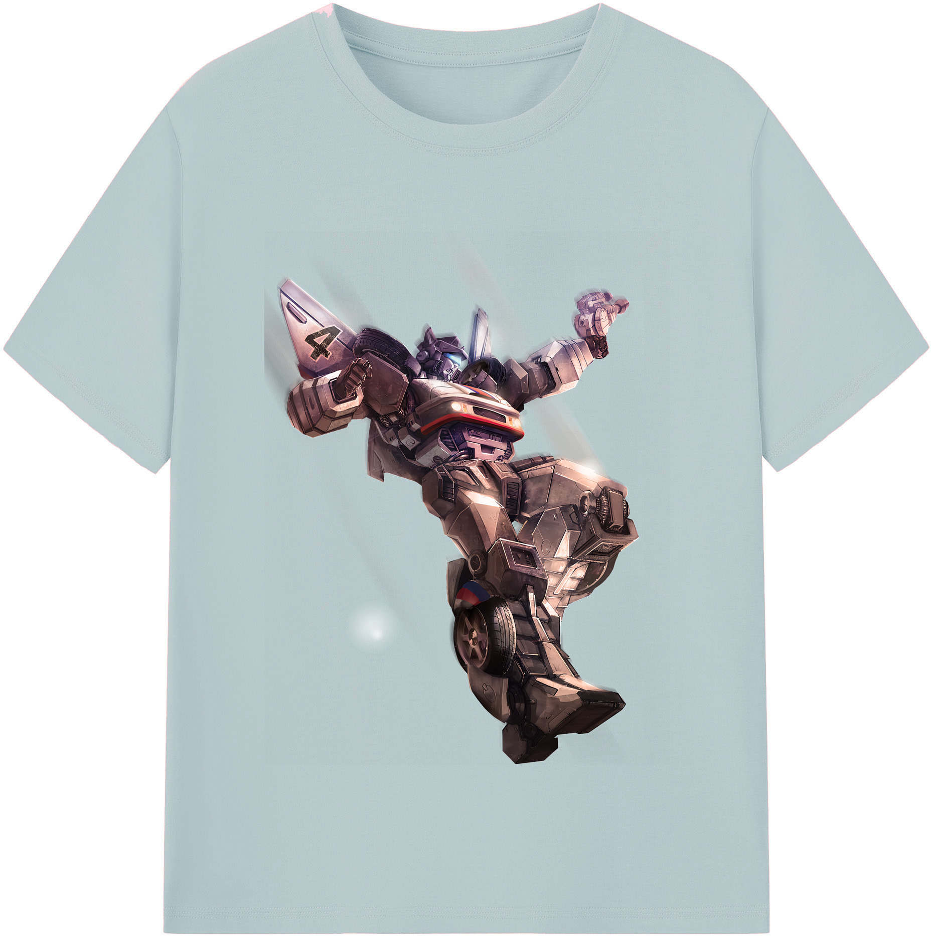（画像用） Transformers トランスフォーマー 綿100％半袖Tシャツ（フロントプリント）